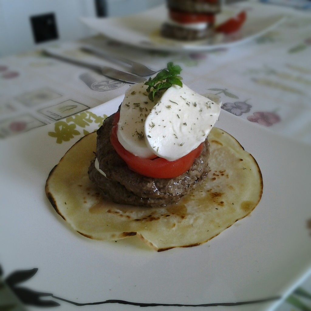 Hamburger tricolore