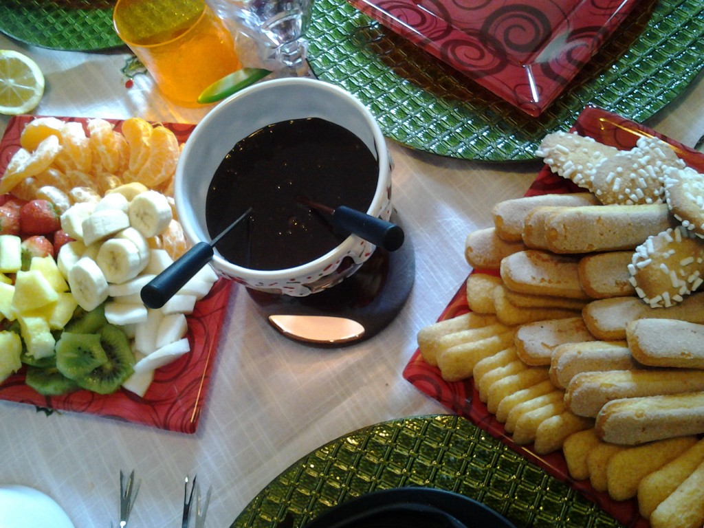 Fondue au chocolat