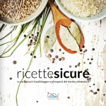 Ricettesicure: il primo libro di ricette a prova di rischio alimentare